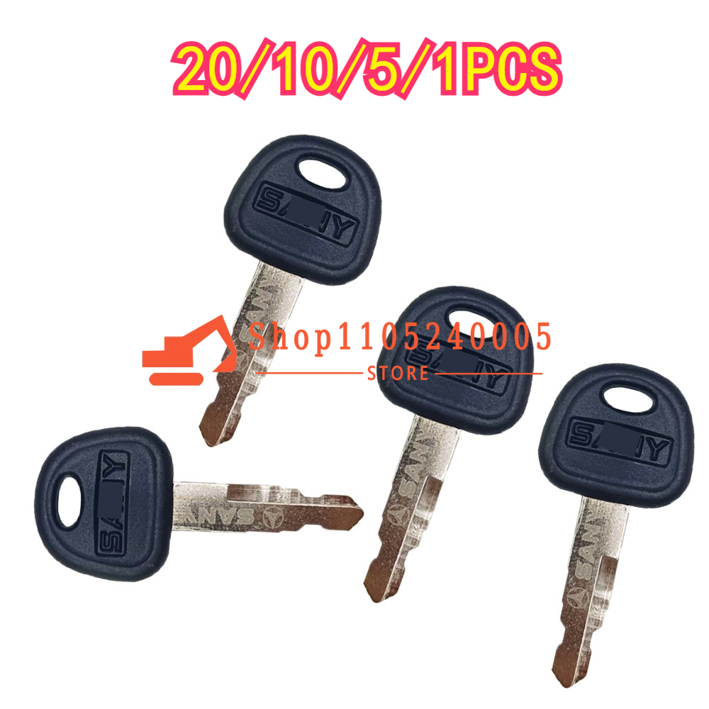 Brand Heavy Equipment - 20/10/5/1個入り 新品 イグニッションキー 掘削機 ブルドーザー ローダー