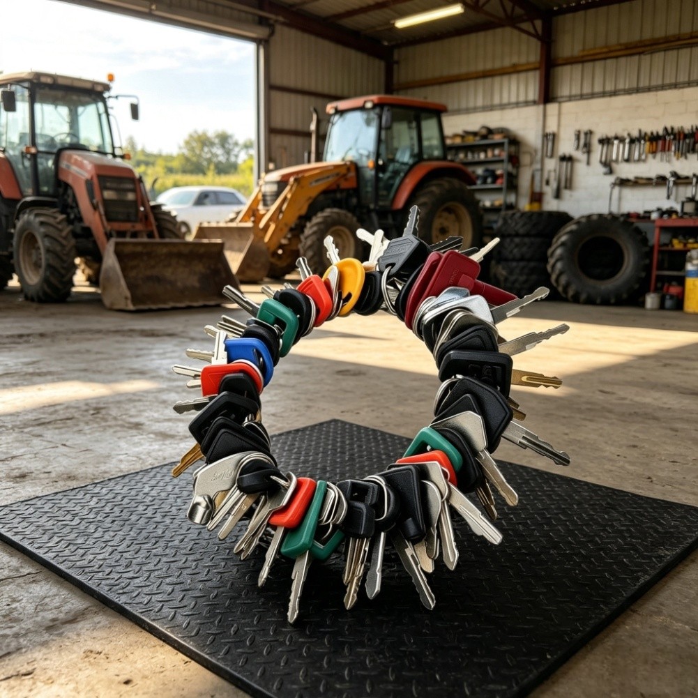 Brand Heavy Equipment - 農業機械用キーセット、信頼性の高い素材で作られたキーキット、幅広いブランドに対応、重機用70キー