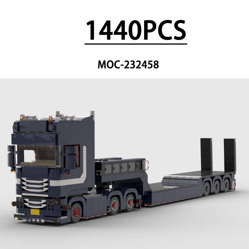 Heavy Equipment Certification - MOC-232458 トラック HD 78 重機輸送車 1440ピース