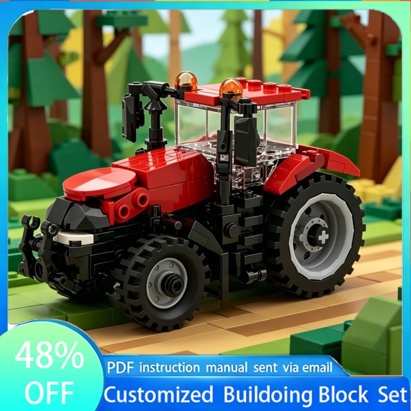 Heavy Equipment Certification - 214ピース レーシング重機 MOC カスタマイズ モジュラービルディングブロック ブリック