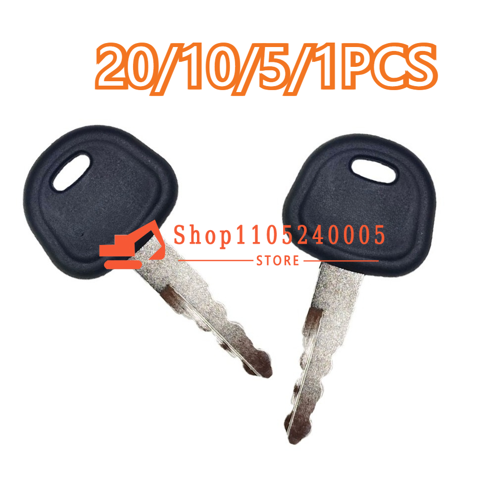 Brand Heavy Equipment - 20/10/5/1 個の新品キー、重機用イグニッションキー 21N4-10400K