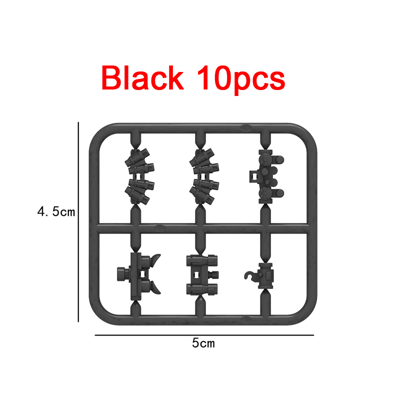 10個/ロット 軍事組み立てブロック フィギュアアクセサリー - Heavy Equipment Certification のレビューと価格