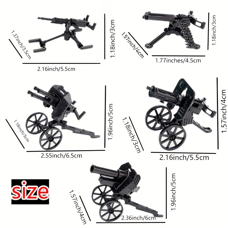 MOCミリタリー機器シリーズ第二次世界大戦重機関銃組み立てブ - Heavy Equipment Certification のレビューと価格