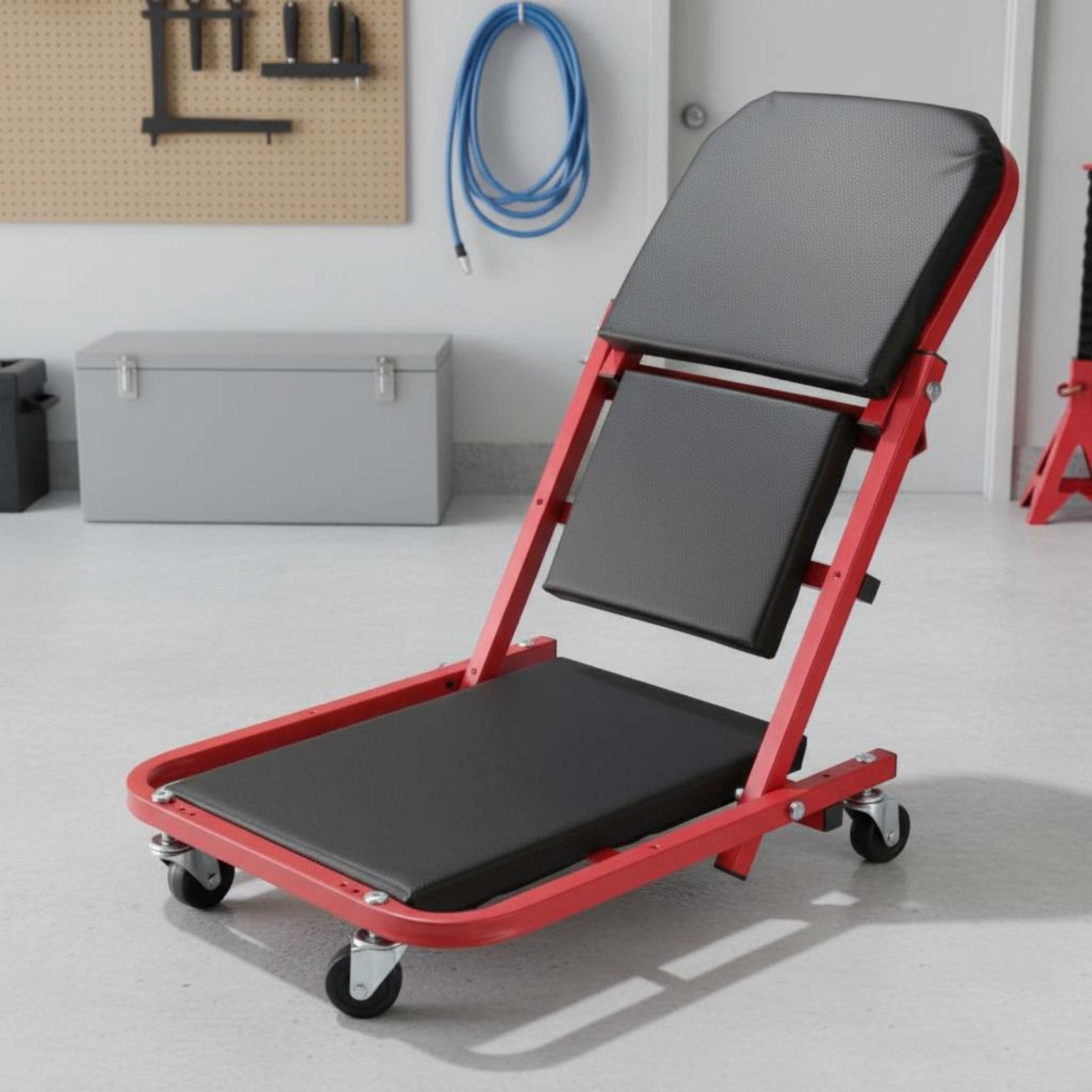 折りたたみ式クリーパーシート、折りたたみ式2-in-1メカニ - Heavy Equipment Mechanic のレビューと価格
