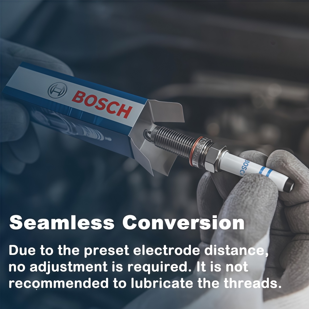 純正ボッシュ HR7DII33V スパークプラグマツダ 6  - Bosch Spark Plug Iridium のレビューと価格