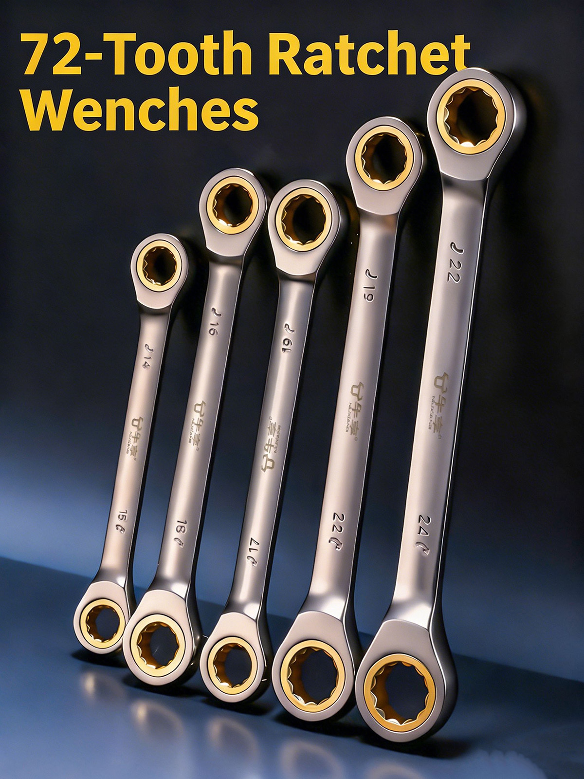 13-27mm両頭リングラチェットレンチ、両用速プラムブロッ - Heavy Equipment Spare Parts のレビューと価格