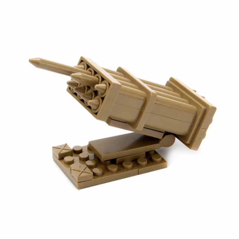 組み立てブロック MOC ガトリン砲 ロケットシューター装備 - Heavy Equipment Certification のレビューと価格