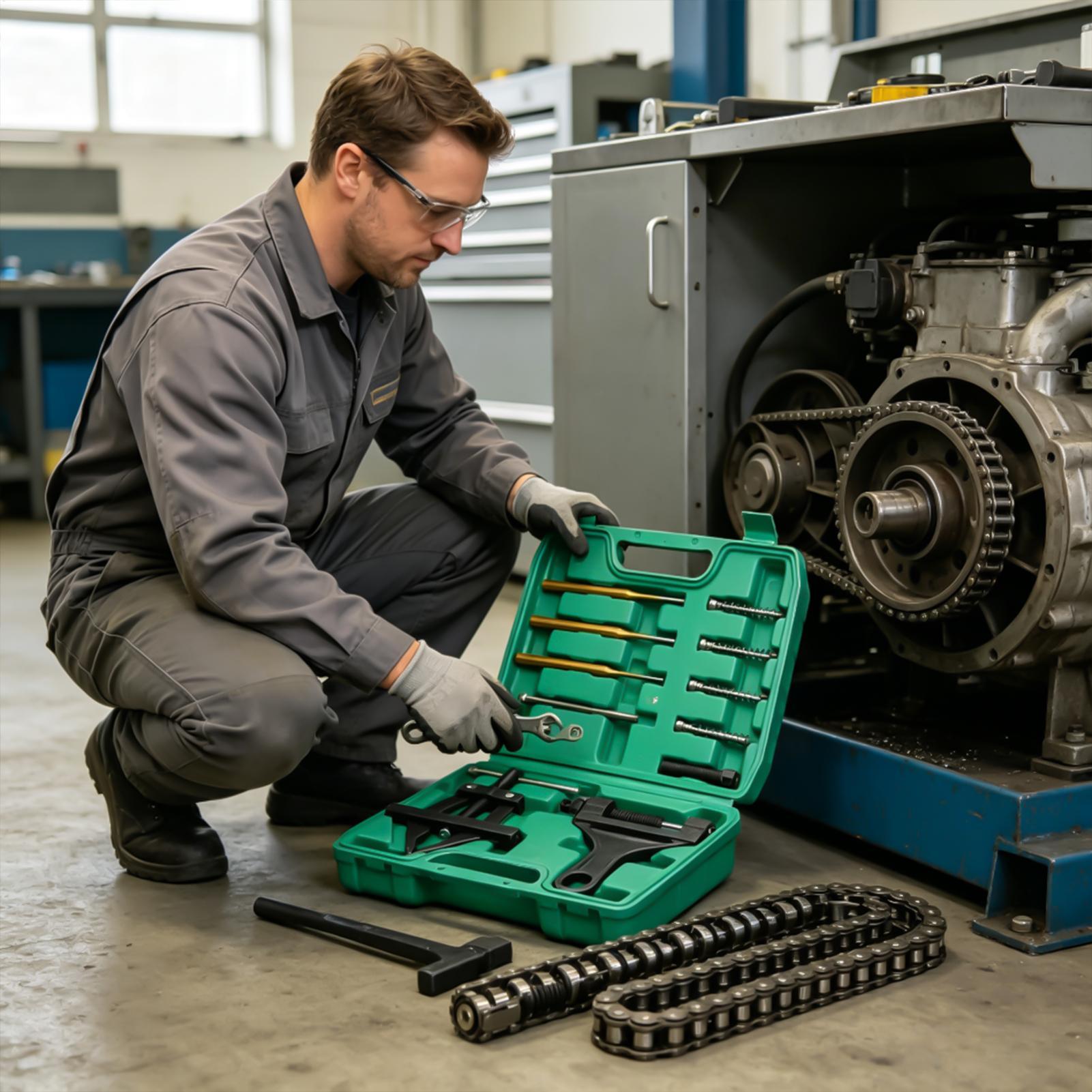 ローラーチェーンブレーカーツール 60-200 ヘビーデュー - Heavy Equipment Mechanic のレビューと価格