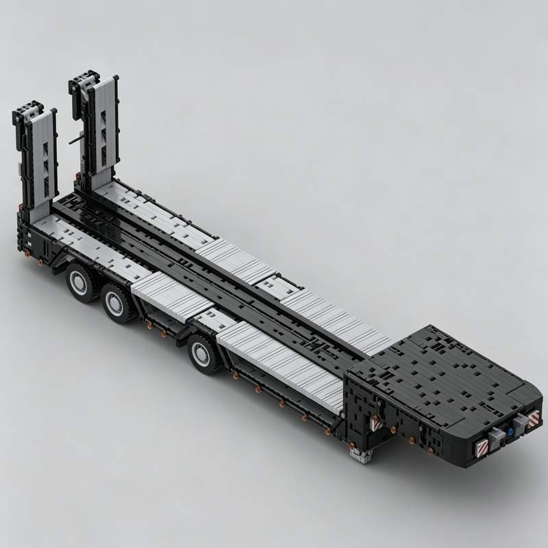 3931パーツ ローボーイ トレーラー 重機輸送モデル MO - Heavy Equipment Certification のレビューと価格