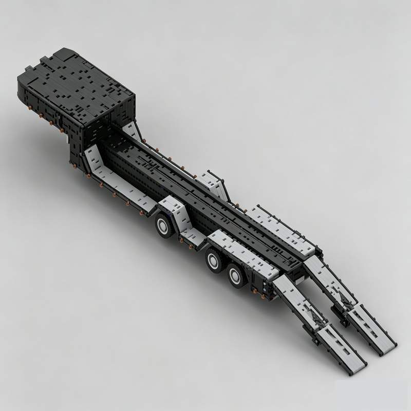 3931パーツ ローボーイ トレーラー 重機輸送モデル MO - Heavy Equipment Certification のレビューと価格