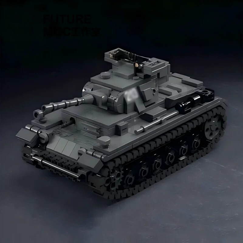 MOC WW2 F型重戦車第二次世界大戦軍事装備ビルディング - Heavy Equipment Certification のレビューと価格